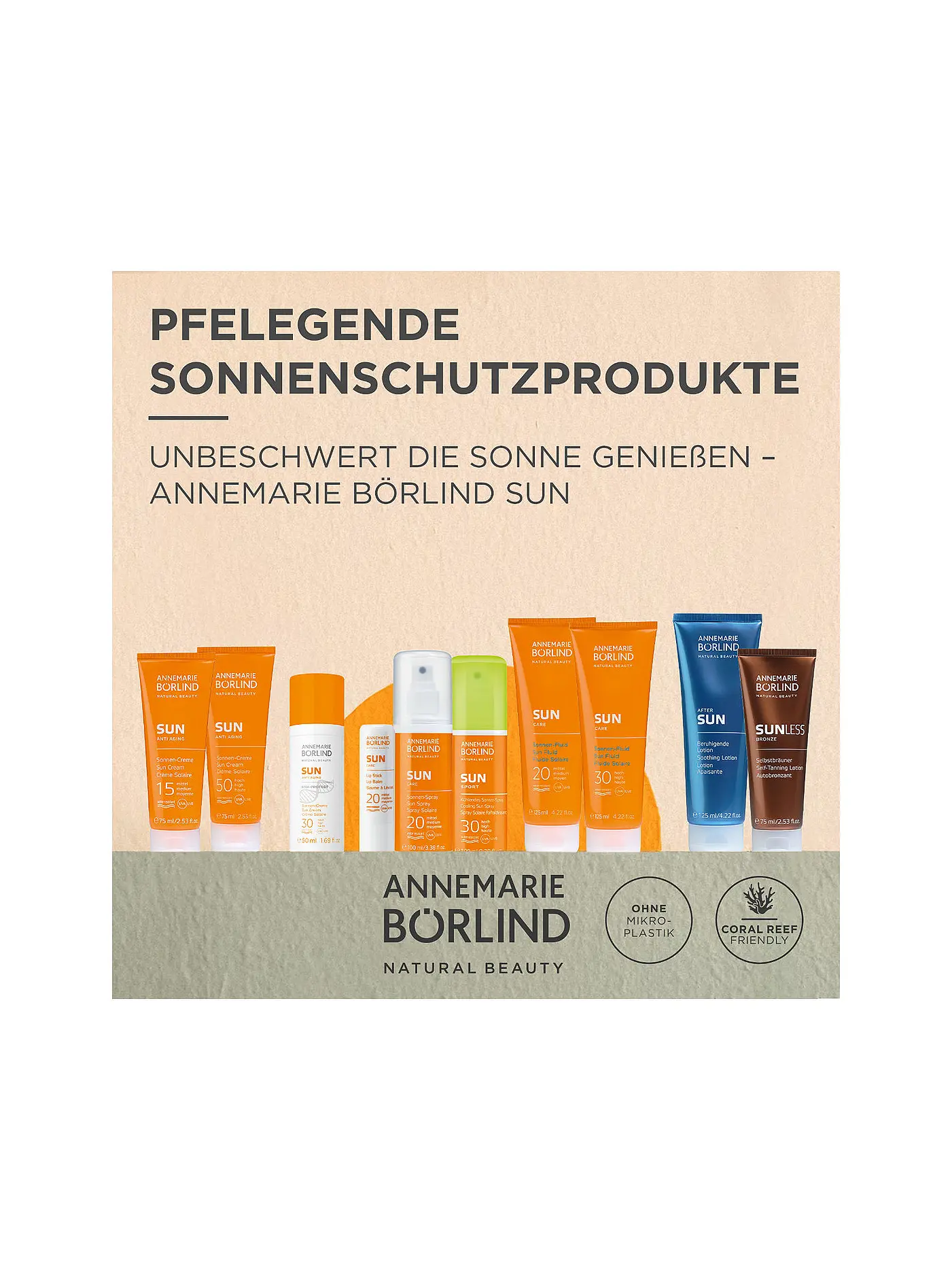 ANNEMARIE BÖRLIND | SUN CARE Sonnen-Fluid LSF 20 125ml | 